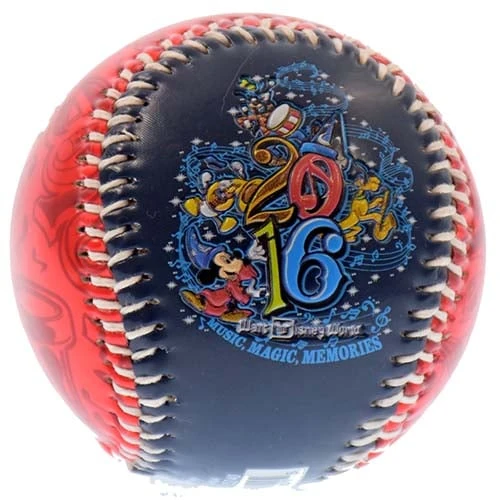 Disney Collectible Baseball - 2016 Official Logo Walt Disney World 3 Disney Collectible Baseball - 2016 Official Logo Walt Disney World