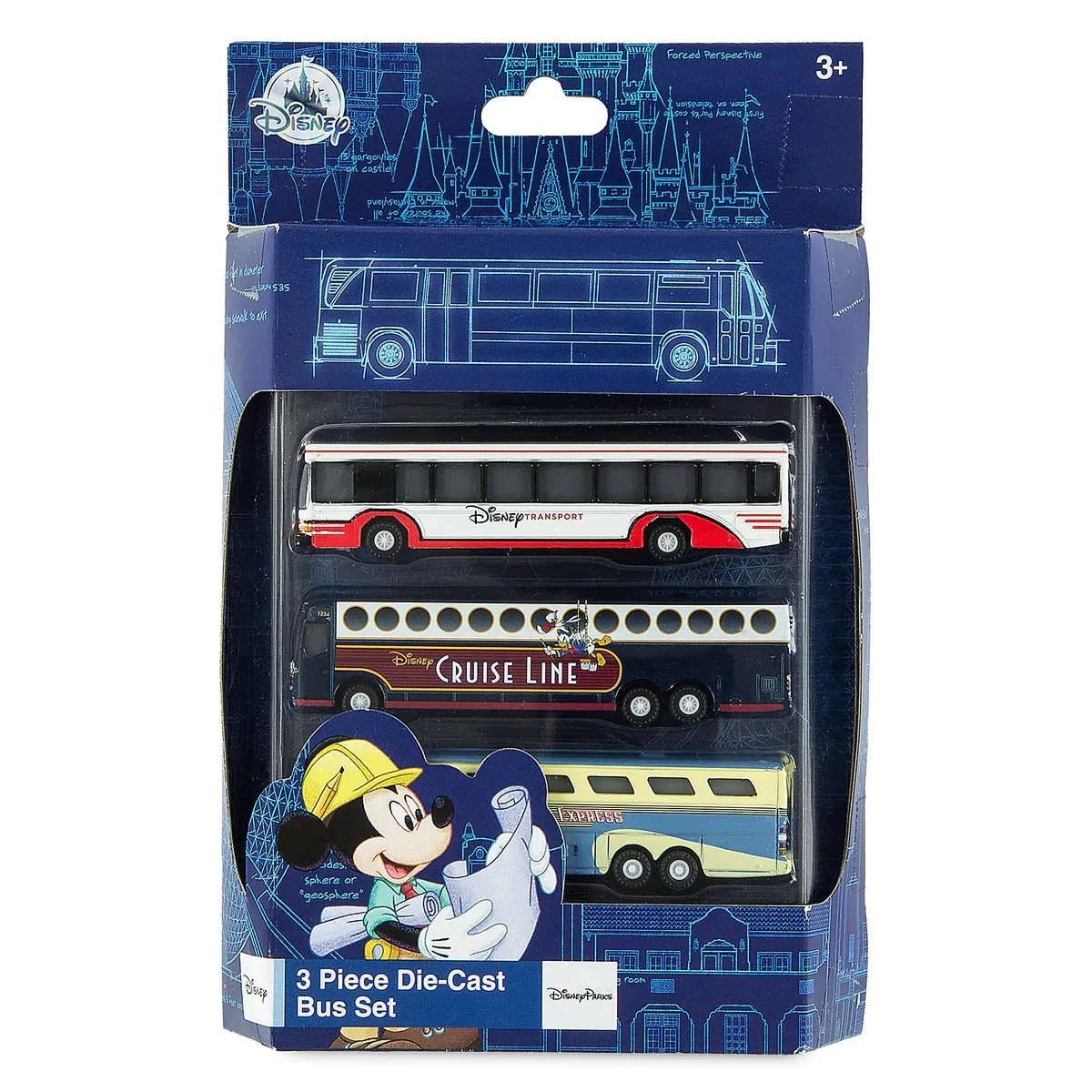 Disney Racers - Die-Cast Bus - Set Of 3 Buses 3 Disney Racers - Die-Cast Bus - Set Of 3 Buses