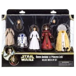 Disney Figurine Set - Star Wars Leia & Amidala Deluxe Fashion Playset