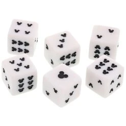 Disney Games - Mickey Icon Dice Set Of Six