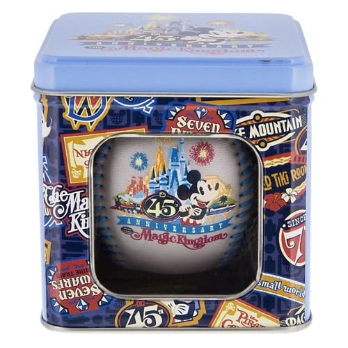 Disney Collectible Baseball - Magic Kingdom 45th Anniversary 3 Disney Collectible Baseball - Magic Kingdom 45th Anniversary