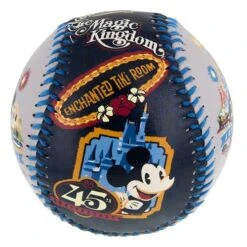 Disney Collectible Baseball - Magic Kingdom 45th Anniversary 8 Disney Collectible Baseball - Magic Kingdom 45th Anniversary -Disney 51914 A3