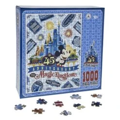 Disney Parks Puzzle - Magic Kingdom 45th Anniversary - 1000 Pieces