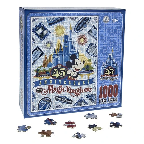 Disney Parks Puzzle - Magic Kingdom 45th Anniversary - 1000 Pieces 3 Disney Parks Puzzle - Magic Kingdom 45th Anniversary - 1000 Pieces