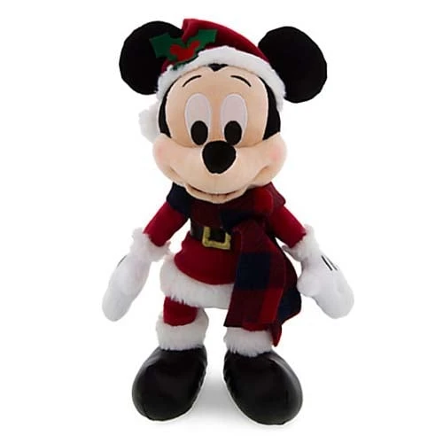 Disney Christmas Plush - Warm Winter Wishes Santa Mickey 9'' 3 Disney Christmas Plush - Warm Winter Wishes Santa Mickey 9''