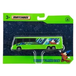 Disney Matchbox Die Cast Bus - 2017 Disney Theme Parks