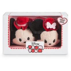 Disney Tsum Tsum Mini 3 1 / 2" Set - Valentine's Day 2017 Mickey +Minnie -Disney 55906 s4