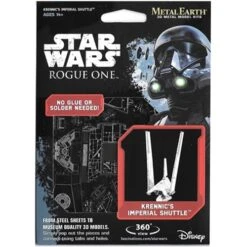 Disney 3D Model Kit - Star Wars Metal Earth - Shuttle 8 Disney 3D Model Kit - Star Wars Metal Earth - Shuttle -Disney 60889a
