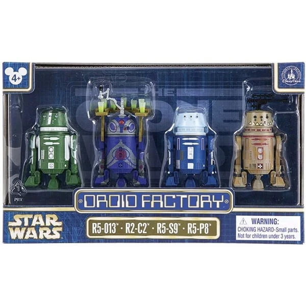 Disney Figurine Set - Star Wars - Droid Factory THE CLONE WARS 3 Disney Figurine Set - Star Wars - Droid Factory THE CLONE WARS