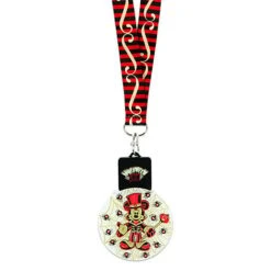 Disney Glow-in-the-Dark Lanyard - Mickey Mouse 2017 Happy Halloween