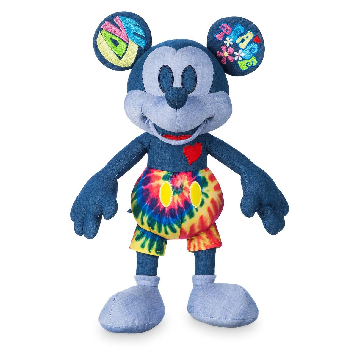 Disney Plush - Mickey Mouse Memories - Peace & Love 3 Disney Plush - Mickey Mouse Memories - Peace & Love