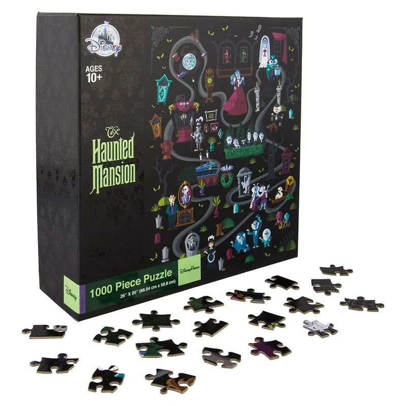 Disney Parks Puzzle - The Haunted Mansion - 1000 Pc 3 Disney Parks Puzzle - The Haunted Mansion - 1000 Pc