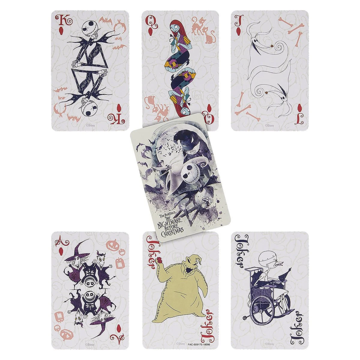 Disney Playing Cards - Nightmare Before Christmas 4 Disney Playing Cards - Nightmare Before Christmas - Image 2