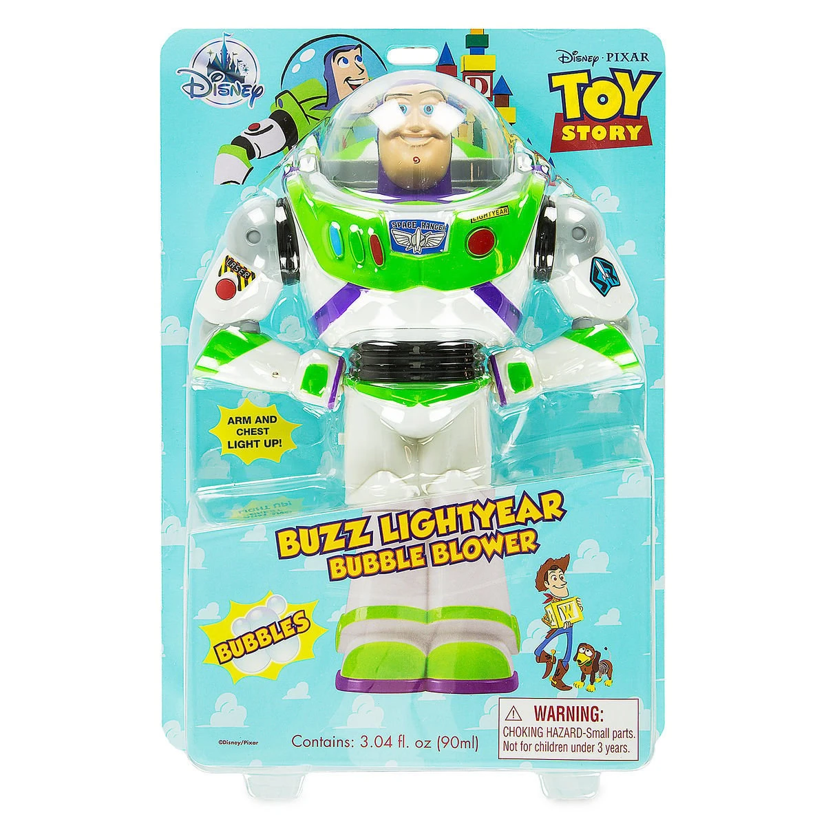 Disney Toy - Character Bubble Glow Wand - Toy Story - Buzz Lightyear 7 Disney Toy - Character Bubble Glow Wand - Toy Story - Buzz Lightyear - Image 5