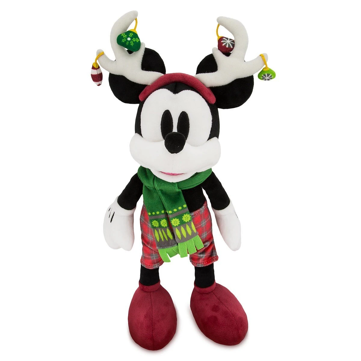 Disney Stuffed Animal Plush - Holiday 2018 - Santa Mickey Mouse 11'' 3 Disney Stuffed Animal Plush - Holiday 2018 - Santa Mickey Mouse 11''