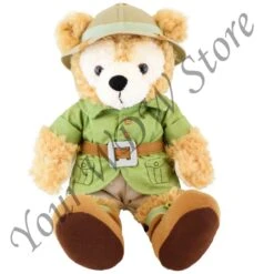 Disney Plush - Duffy The Disney Bear On Safari
