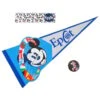 Disney Pennant Fan Pack - Epcot Mickey Mouse - Bumper Sticker Button Flag -Disney 68521