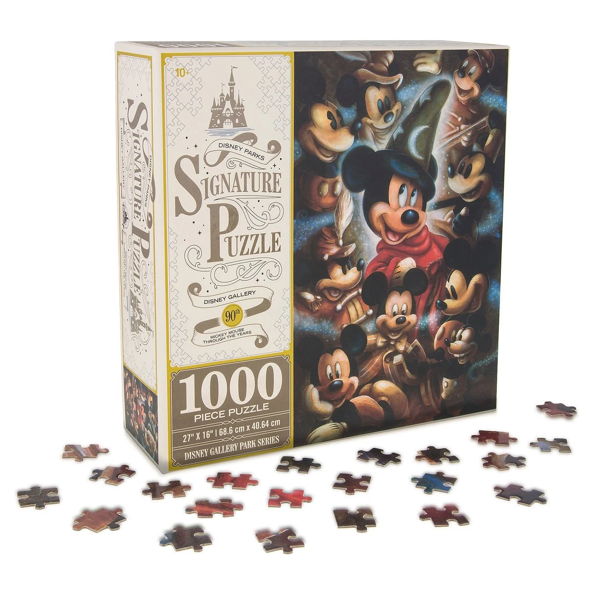 Disney Parks Signature Puzzle - Mickey Mouse Through The Years 3 Disney Parks Signature Puzzle - Mickey Mouse Through The Years