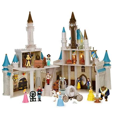 Disney Figurine Set - Monorail - Cinderella's Castle Play Set 4 Disney Figurine Set - Monorail - Cinderella's Castle Play Set - Image 2