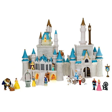 Disney Figurine Set - Monorail - Cinderella's Castle Play Set 5 Disney Figurine Set - Monorail - Cinderella's Castle Play Set - Image 3