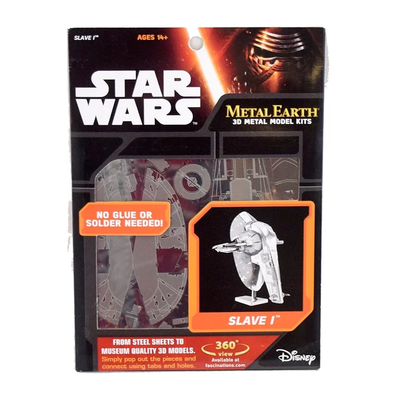 Disney 3D Model Kit - Star Wars Metal Earth - SLAVE I 3 Disney 3D Model Kit - Star Wars Metal Earth - SLAVE I