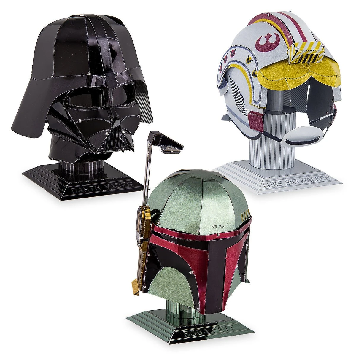 Disney 3D Model Kit - Metal Earth - Star Wars Helmet Pack - Darth Vader 3 Disney 3D Model Kit - Metal Earth - Star Wars Helmet Pack - Darth Vader