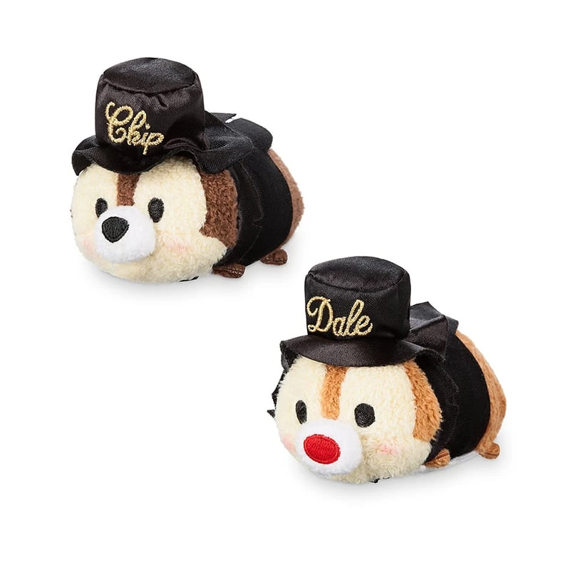 Disney Plush - Tsum Tsum - Chip N Dale 75th Anniversary Set 4 Disney Plush - Tsum Tsum - Chip N Dale 75th Anniversary Set - Image 2