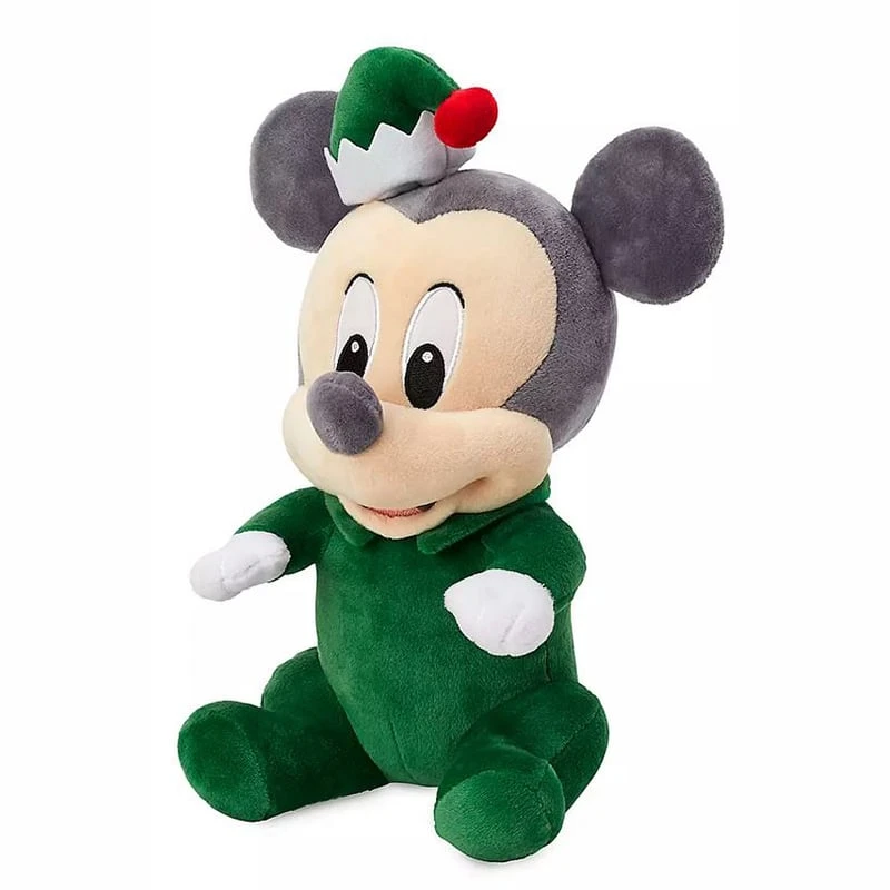 Disney Babies Plush - Baby Holiday Mickey With Blanket Pouch - 1st Christmas Castle 5 Disney Babies Plush - Baby Holiday Mickey With Blanket Pouch - 1st Christmas Castle - Image 3