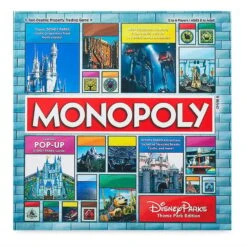 Disney Board Game - Monopoly - Theme Park Edition -Disney 78545 3s