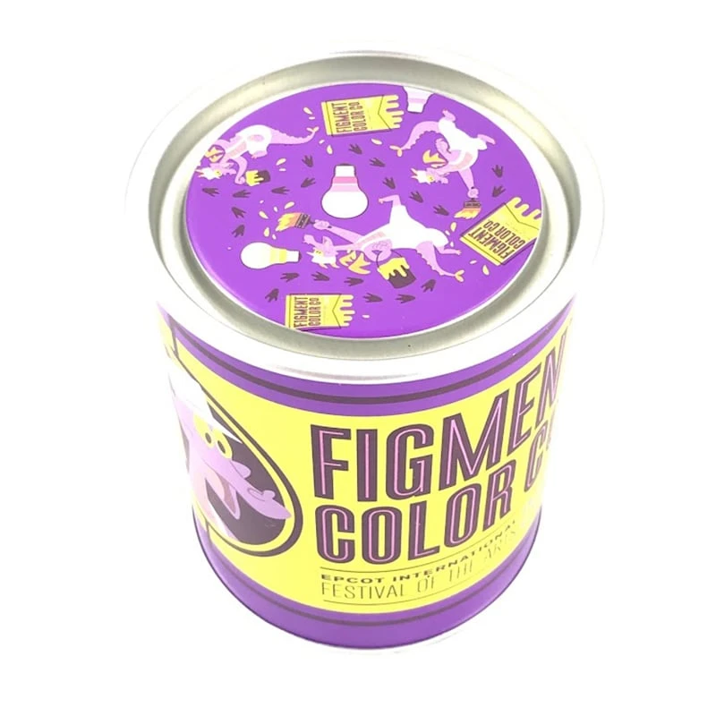 Disney Puzzle W/ Map & Stickers - Figment's Brush With The Masters - Figment Painting 3 Disney Puzzle W/ Map & Stickers - Figment's Brush With The Masters - Figment Painting