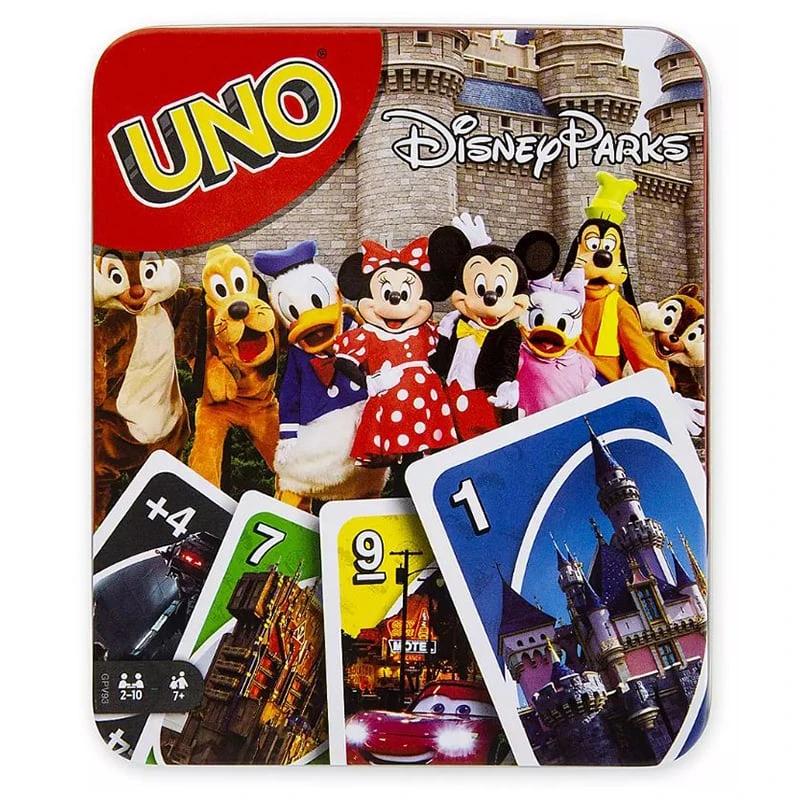 Disney Game - UNO - Disney Parks Edition 4 Disney Game - UNO - Disney Parks Edition - Image 2