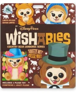 Disney Plush - Wishables Mystery Blind Bag - Country Bear Jamboree 7 Disney Plush - Wishables Mystery Blind Bag - Country Bear Jamboree -Disney 80766 3