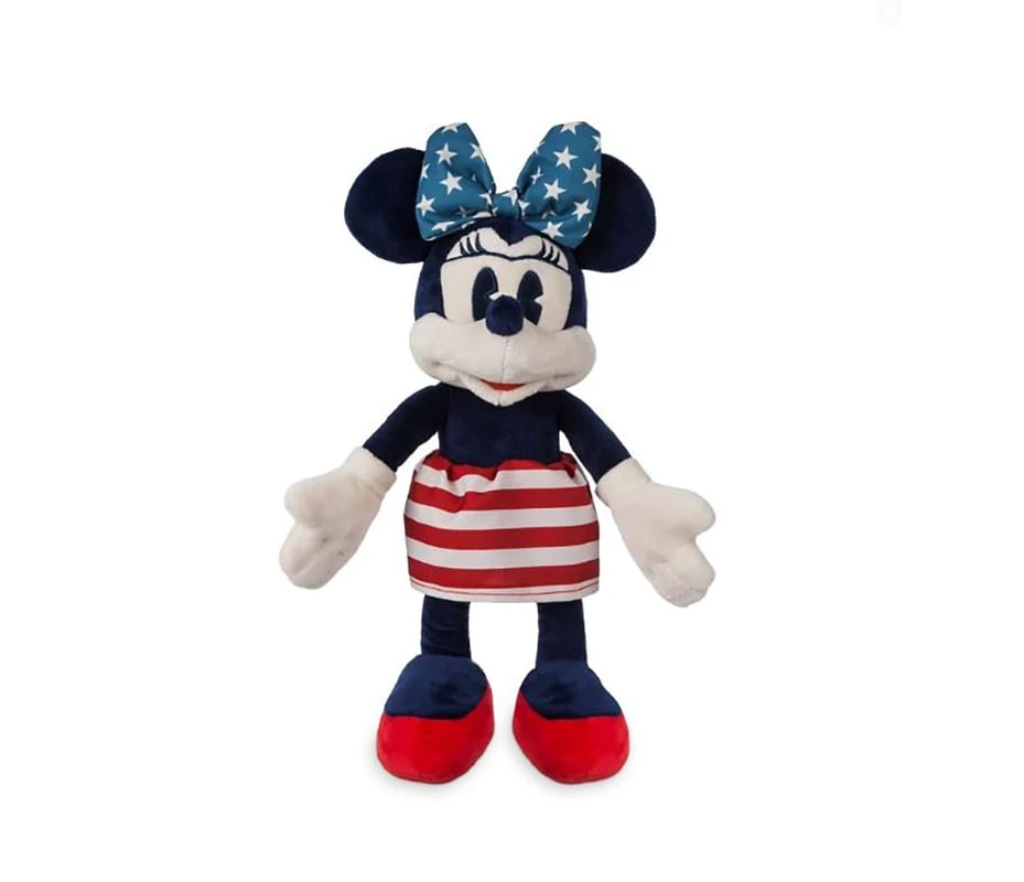 Disney Plush - Minnie Mouse Americana - 11'' 3 Disney Plush - Minnie Mouse Americana - 11''