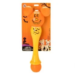 Disney Toy - Light-Up Bubble Wand - Mickey Mouse Halloween Pumpkin -Disney 82889 3s