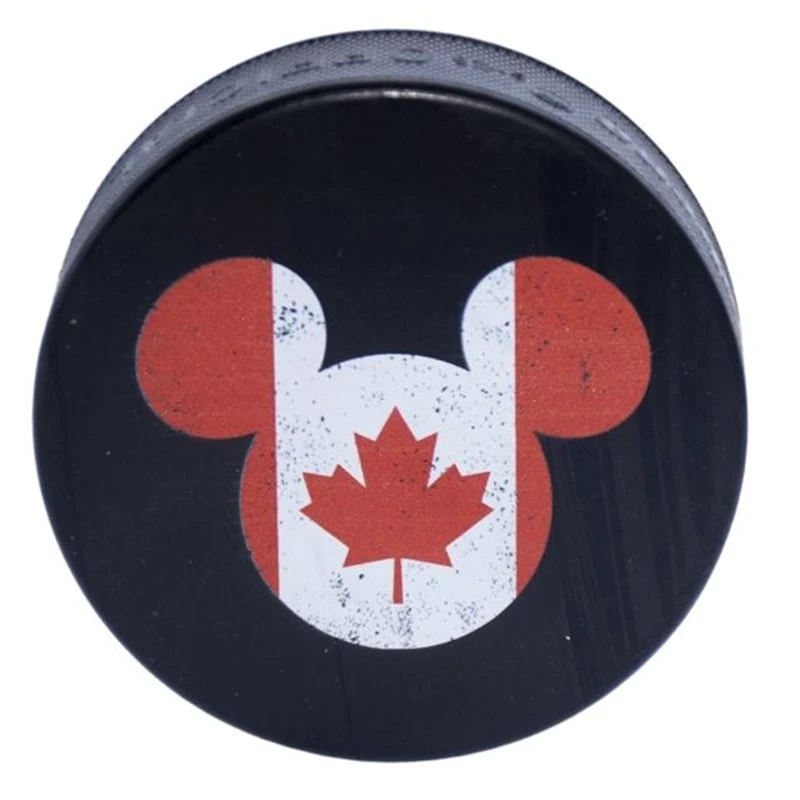 Disney Hockey Puck - EPCOT World Showcase - Canada Pavilion 3 Disney Hockey Puck - EPCOT World Showcase - Canada Pavilion