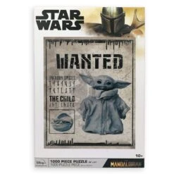 Disney Puzzle - Star Wars - The Mandalorian - The Child - Wanted Poster