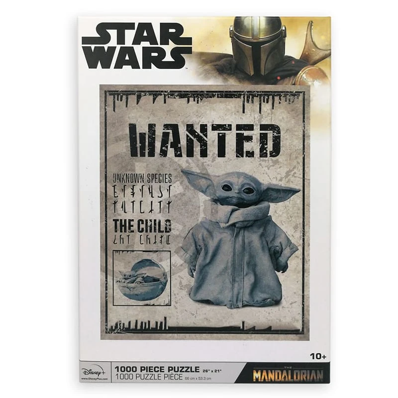 Disney Puzzle - Star Wars - The Mandalorian - The Child - Wanted Poster 3 Disney Puzzle - Star Wars - The Mandalorian - The Child - Wanted Poster