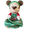 Disney Babies Plush In Pouch - Holiday Baby Collection - Mickey Mouse -Disney 84000