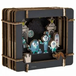 Disney Diorama Kit - Hitchhiking Ghosts - Ezra Phineas Gus -Disney 84024b