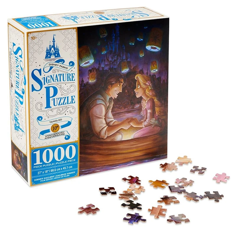 Disney Parks Signature Puzzle - Tangled - 10th Anniversary 3 Disney Parks Signature Puzzle - Tangled - 10th Anniversary