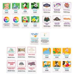 Disney Board Game - Disney Parks Theme Park Edition - The Game Of Life 20 Disney Board Game - Disney Parks Theme Park Edition - The Game Of Life -Disney 87328202