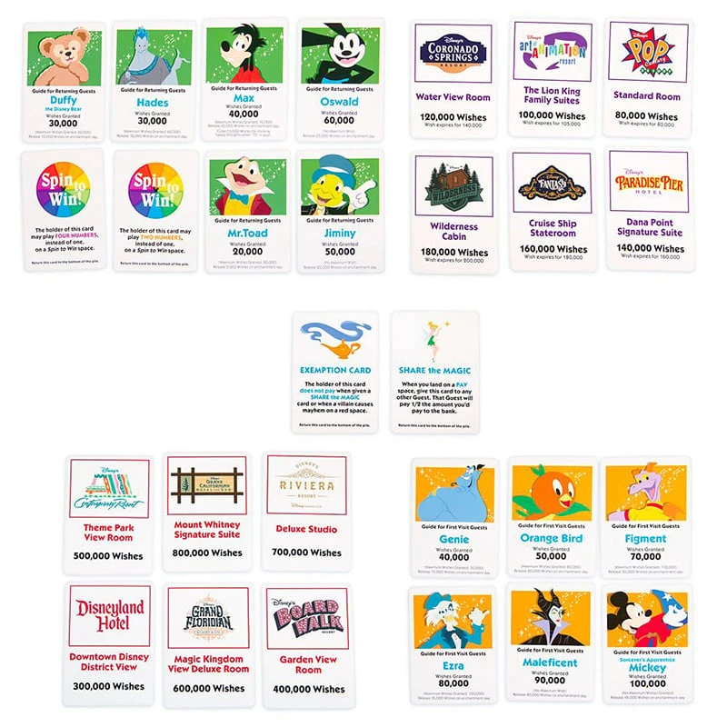 Disney Board Game - Disney Parks Theme Park Edition - The Game Of Life 11 Disney Board Game - Disney Parks Theme Park Edition - The Game Of Life - Image 9