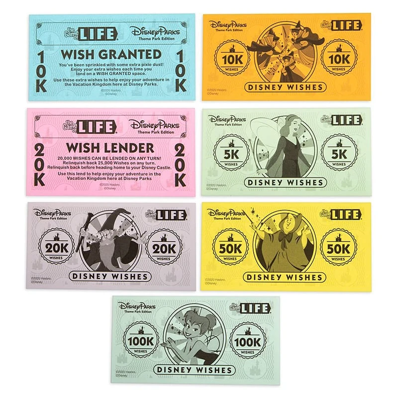 Disney Board Game - Disney Parks Theme Park Edition - The Game Of Life 9 Disney Board Game - Disney Parks Theme Park Edition - The Game Of Life - Image 7