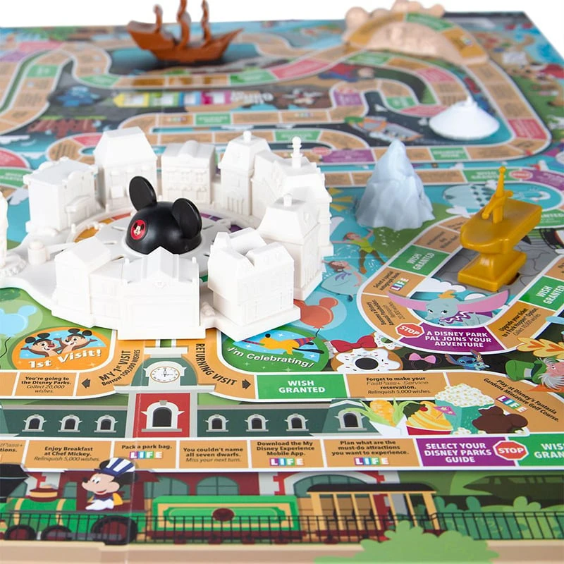 Disney Board Game - Disney Parks Theme Park Edition - The Game Of Life 7 Disney Board Game - Disney Parks Theme Park Edition - The Game Of Life - Image 5
