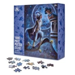 Disney Parks Puzzle - Aladdin And Jasmine