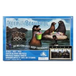 Disney Parks Puzzle - Light-Up Billboard - Finding Dory Sea Lions 16 Disney Parks Puzzle - Light-Up Billboard - Finding Dory Sea Lions -Disney 88439203 1