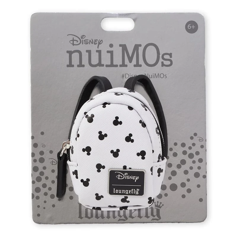 Disney NuiMOs Accessory - Loungefly Backpack -White W/ Black Polka Dots 3 Disney NuiMOs Accessory - Loungefly Backpack -White W/ Black Polka Dots