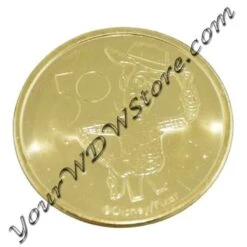 Disney World Pocket Token Coin - Walt Disney World 50th Anniversary - Woody