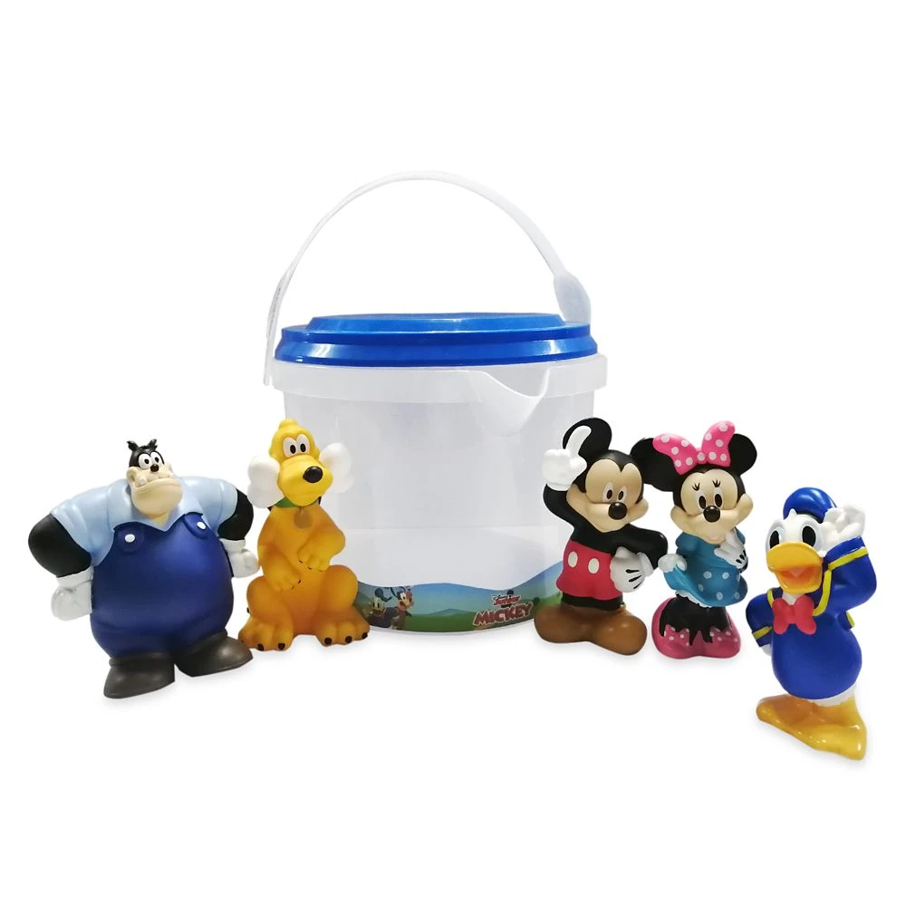 Disney Bath Toy Set - Mickey Mouse And Friends - Bad Pete 3 Disney Bath Toy Set - Mickey Mouse And Friends - Bad Pete