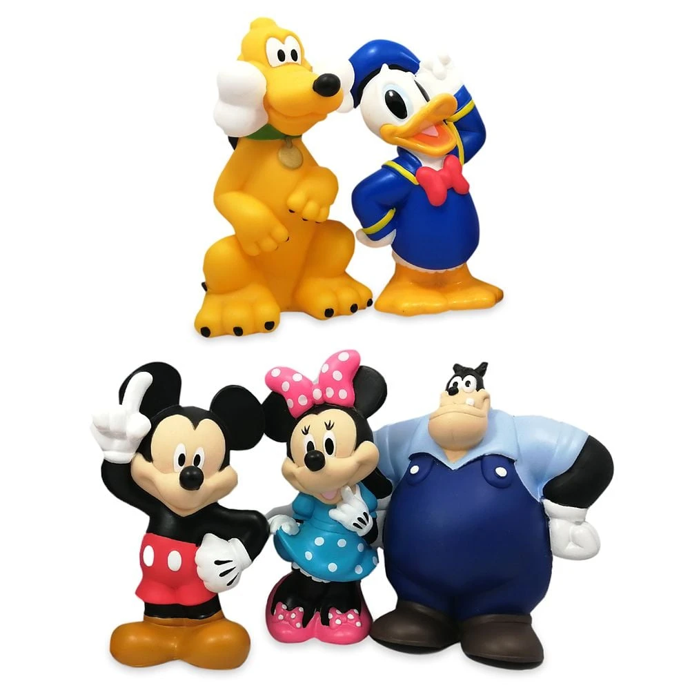 Disney Bath Toy Set - Mickey Mouse And Friends - Bad Pete 4 Disney Bath Toy Set - Mickey Mouse And Friends - Bad Pete - Image 2